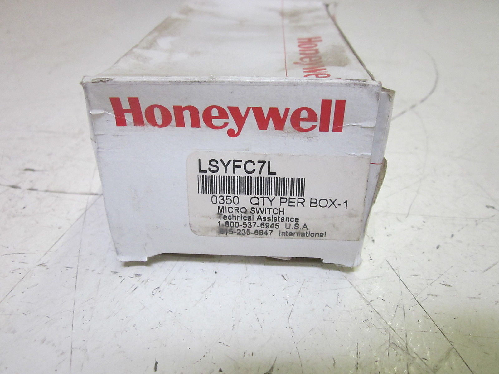 HONEYWELL LSYFC7L LIMIT SWITCH *NEW IN BOX*