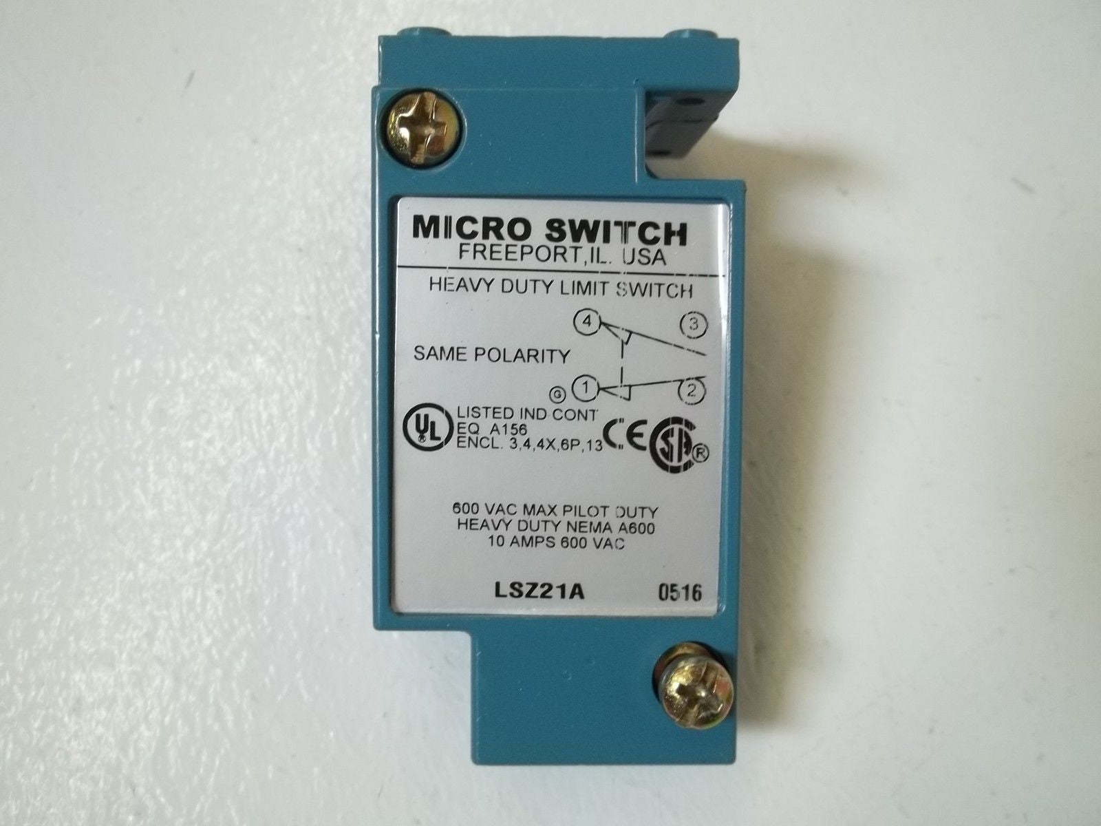 HONEYWELL LSZ21A LIMIT SWITCH *NEW IN BOX*