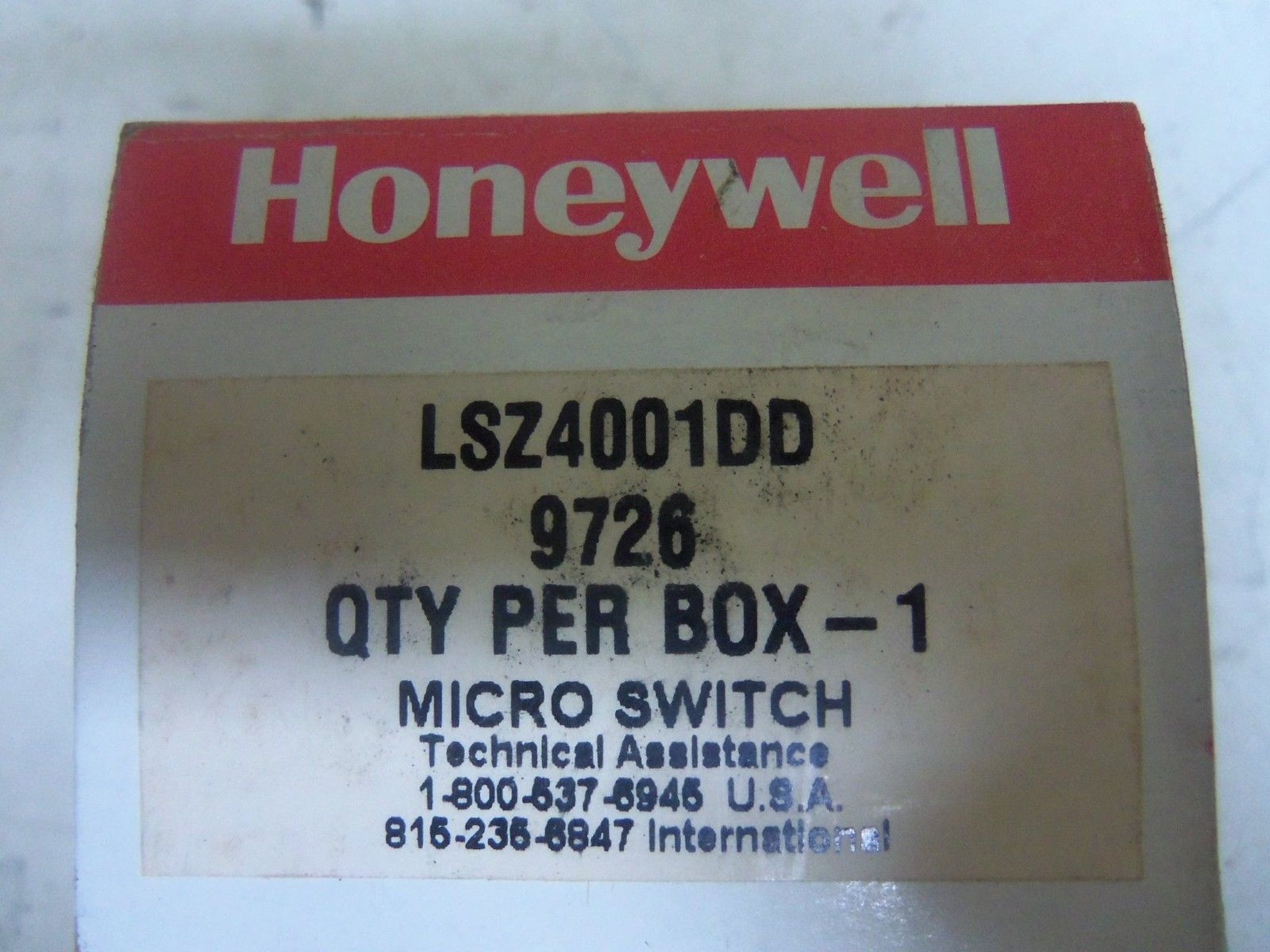 HONEYWELL LSZ4001DD MICRO PRE-WIRED BASE *NEW IN BOX*