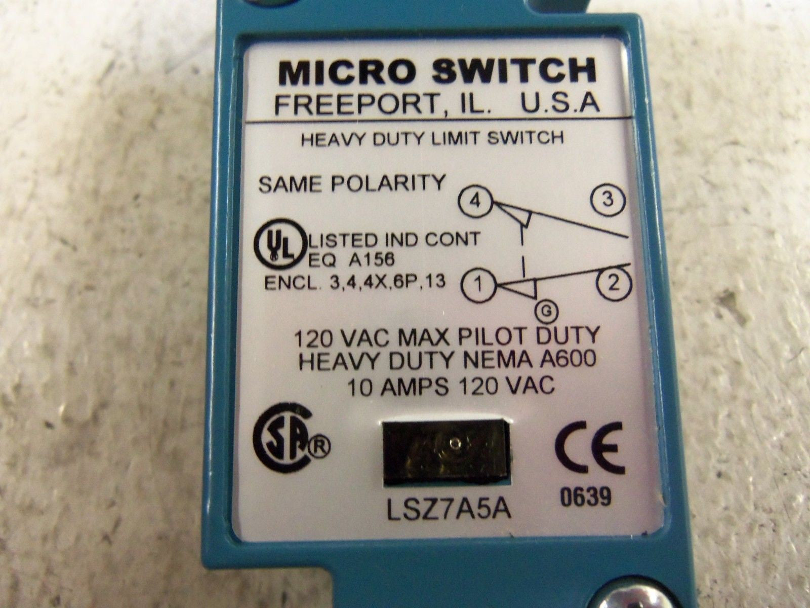 HONEYWELL LSZ7A5A   *NEW*
