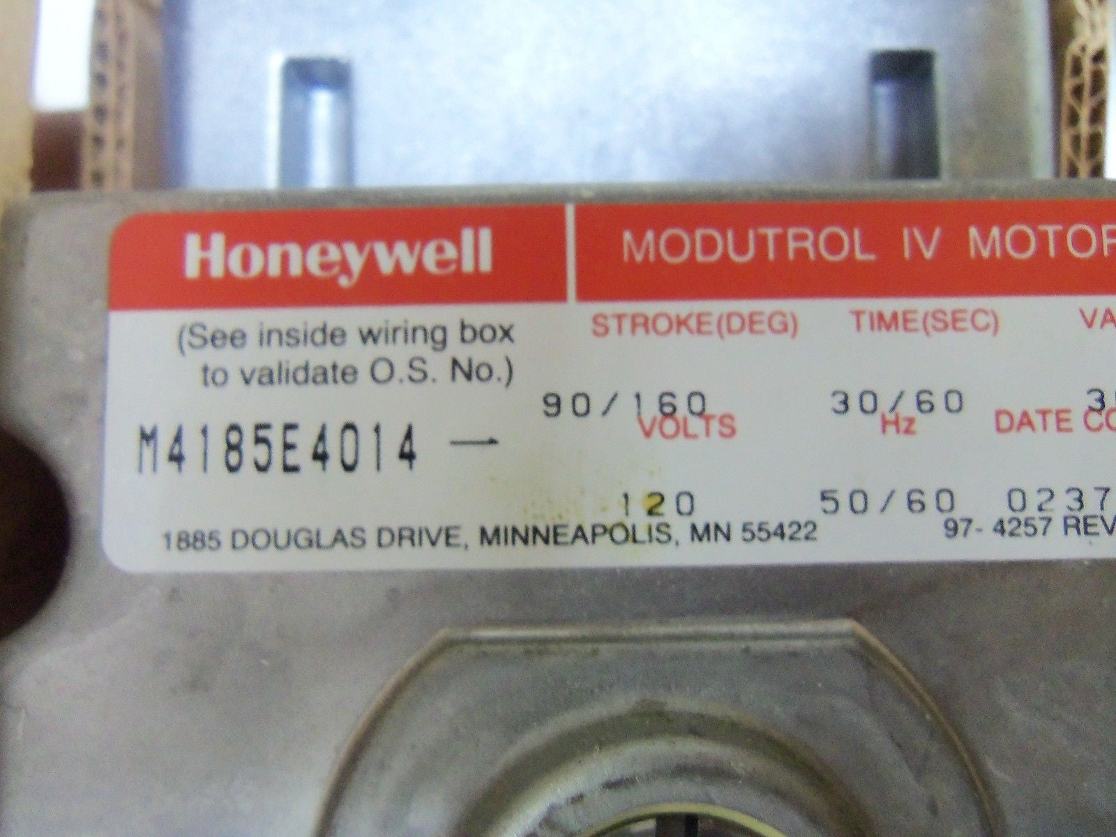 HONEYWELL M4185E 4014 *USED*