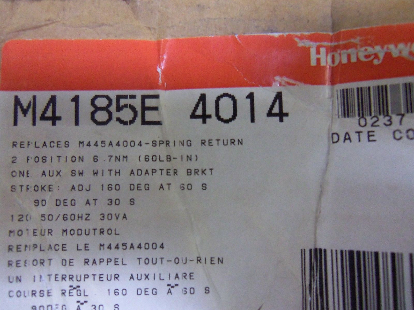 HONEYWELL M4185E 4014 *USED*