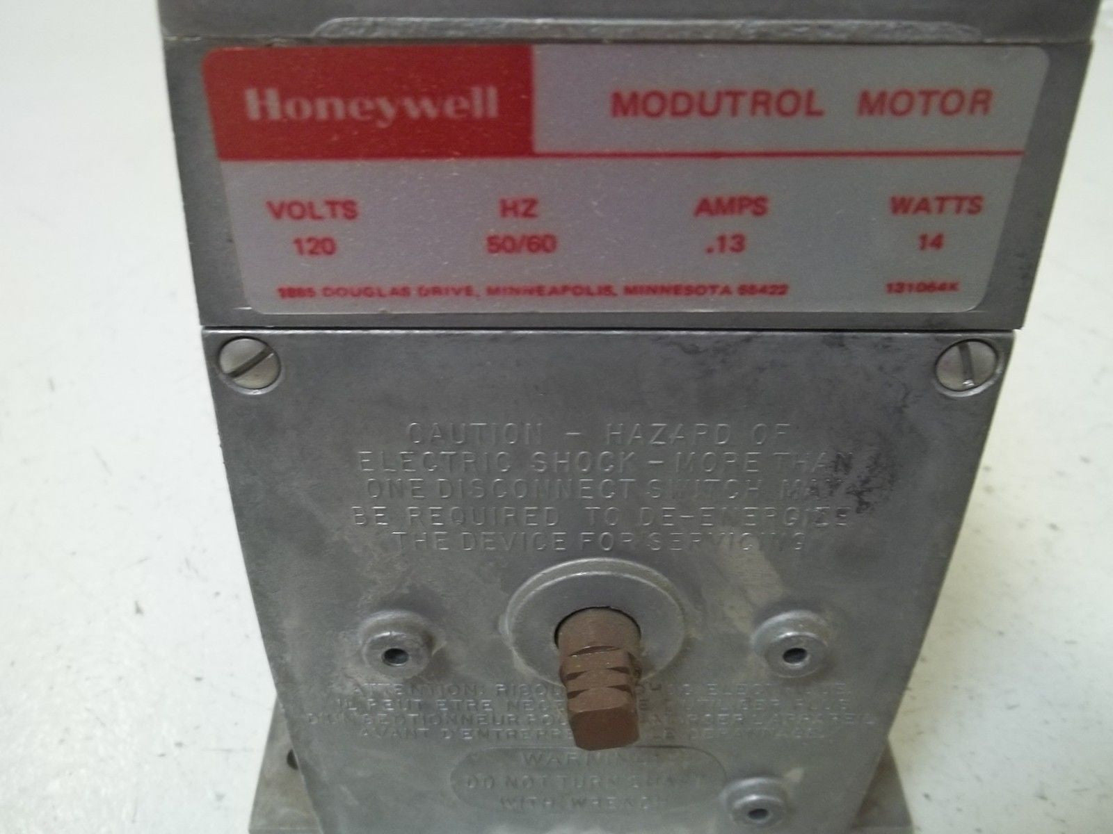 HONEYWELL M944G 1063 MODUTROL MOTOR *USED*