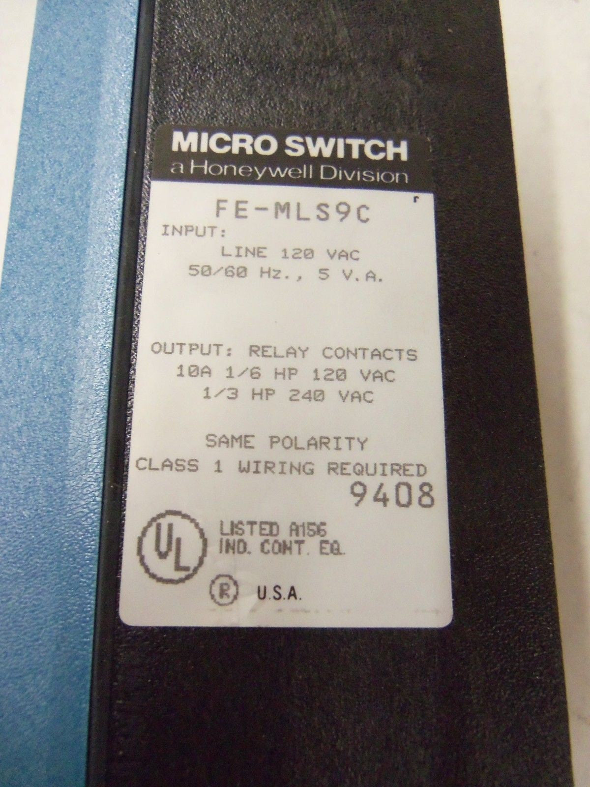 HONEYWELL MICROSWITCH FE-MLS9C *NEW IN BOX*
