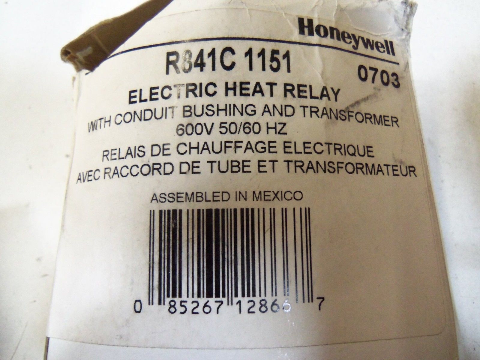 HONEYWELL R841C1151 ELECTRIC HEAT RELAY *NEW IN BOX*