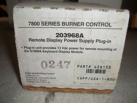 HONEYWELL REMOTE DISPLAY POWER SUPPLY PLUG-IN 203968A *NEW*