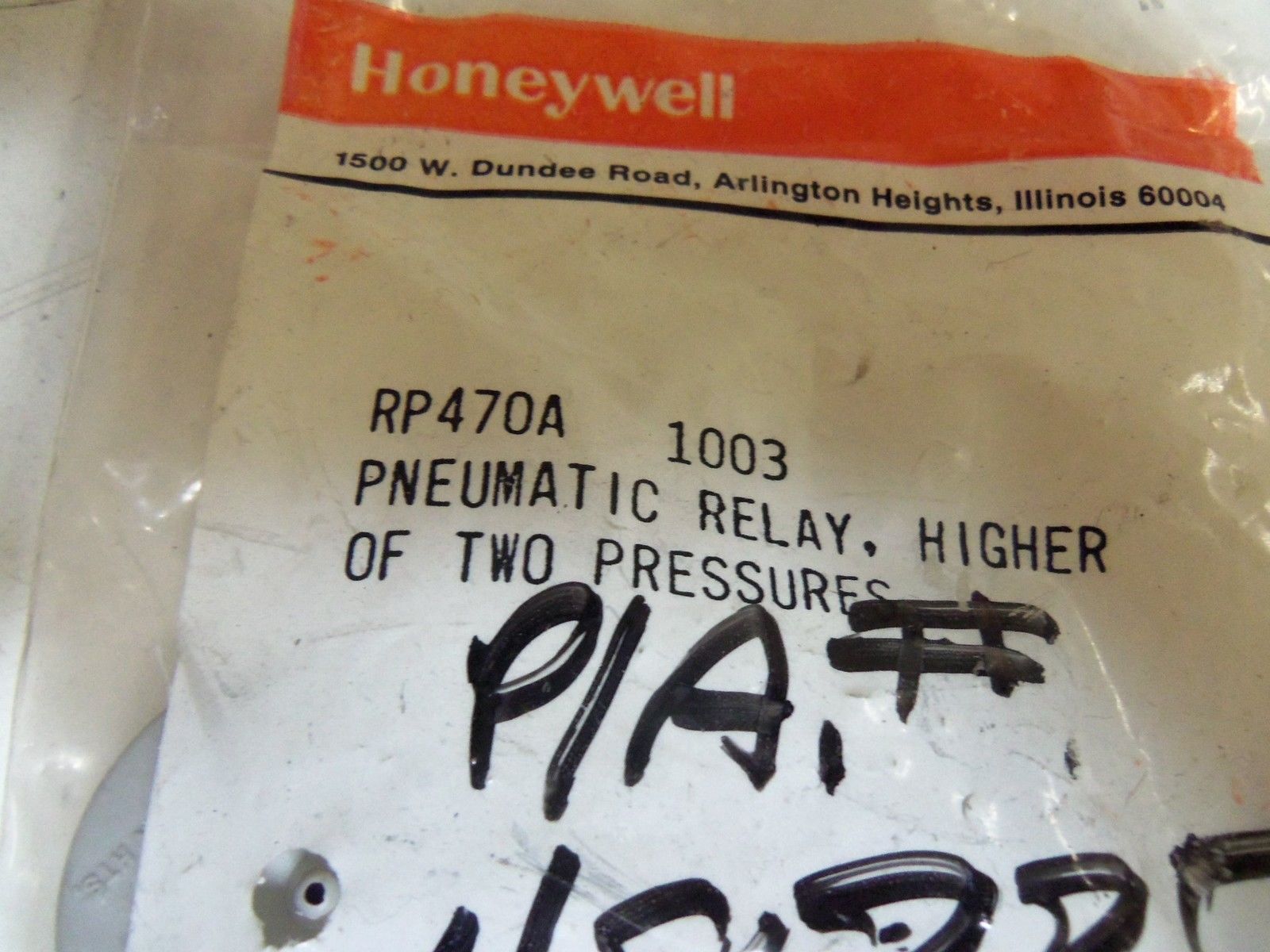 HONEYWELL RP470A 1003 *NEW IN FACTORY BAG*
