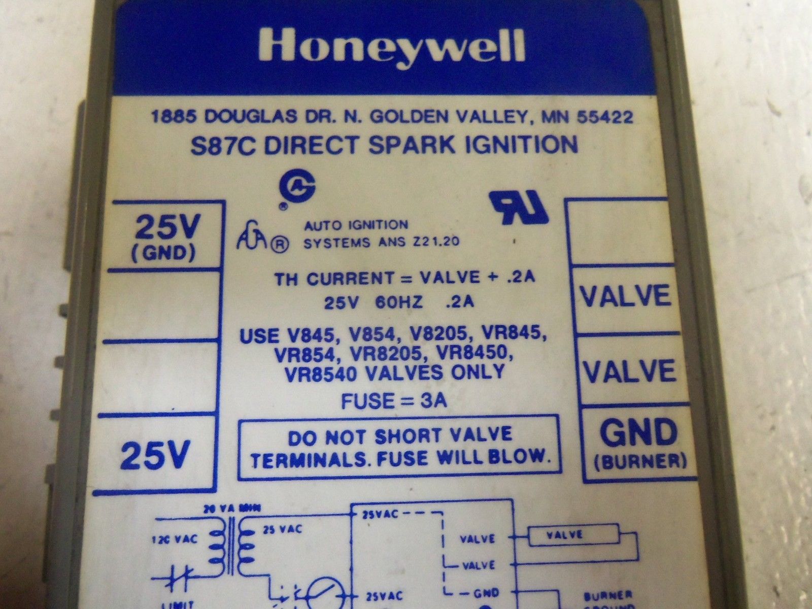HONEYWELL S87C1014 *USED*
