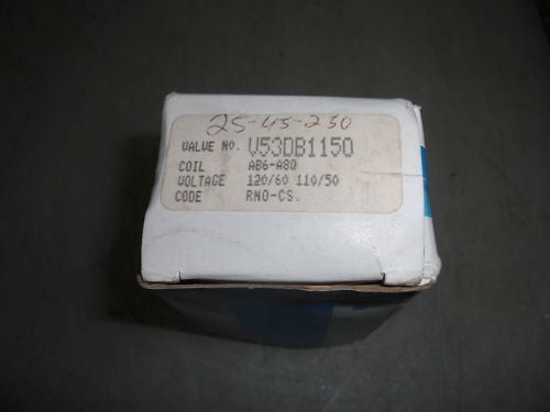HONEYWELL SKINNER VALVE V53DB1150 SOLENOID VALVE *NEW IN BOX*