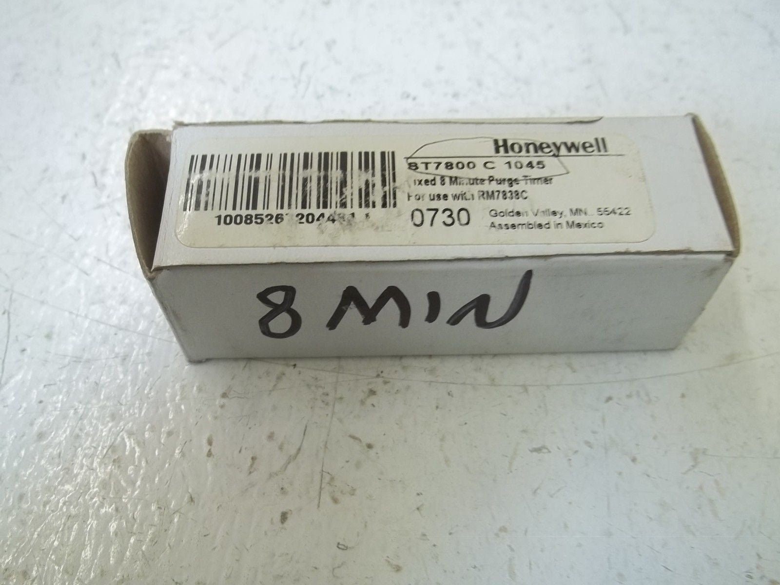 HONEYWELL ST7800 C 1045 FIXED 8 MINUTE PURGE TIMER *NEW IN BOX*