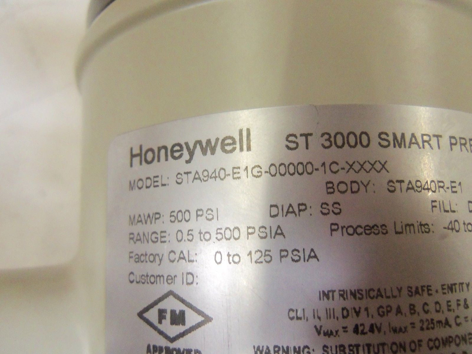 HONEYWELL STA940-E1G-00000-1C-XXXX *NEW IN BOX*