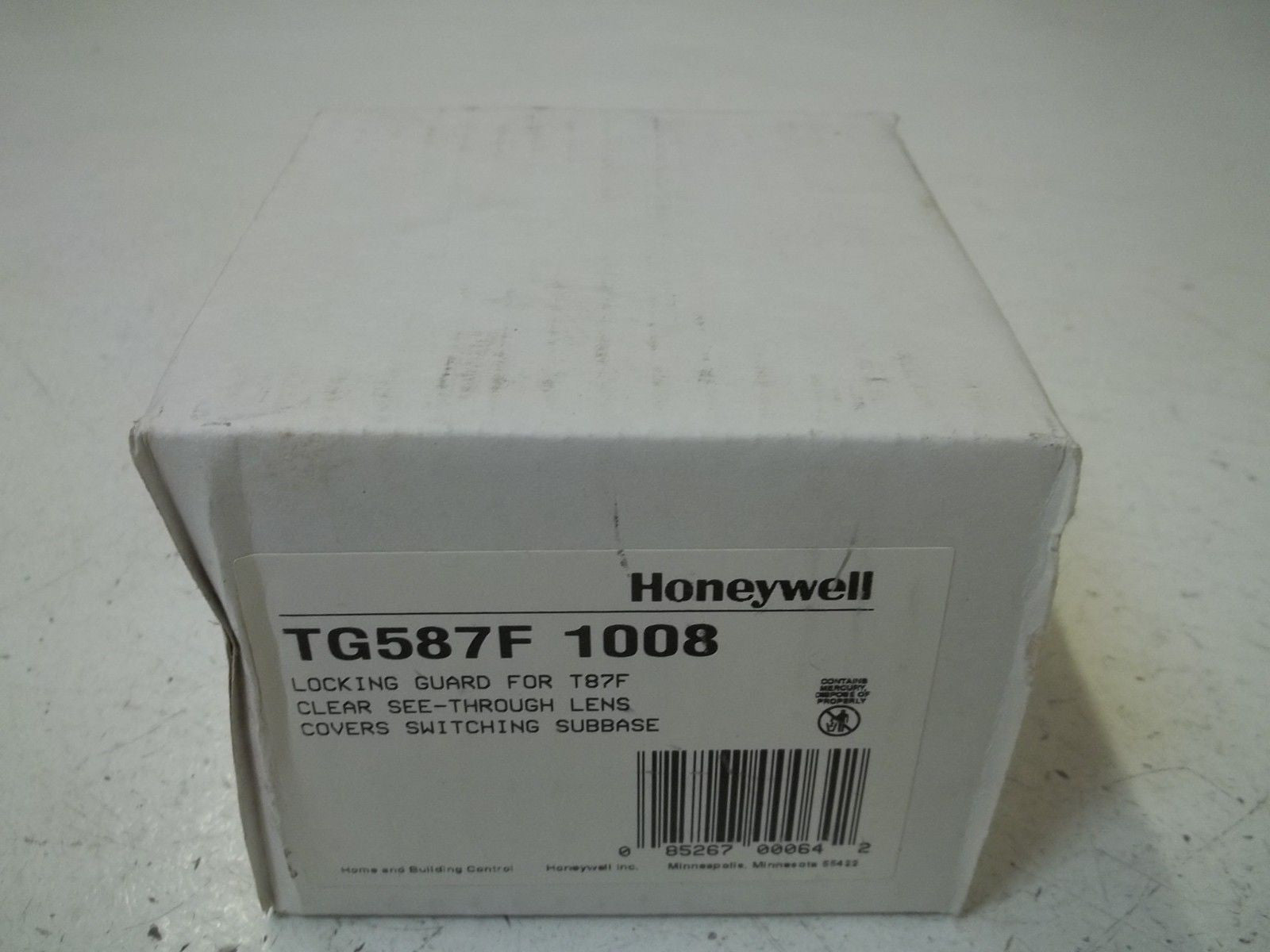 HONEYWELL TG587F 1008 LENS, COVER SWITCHING SUBBASE *NEW IN BOX*