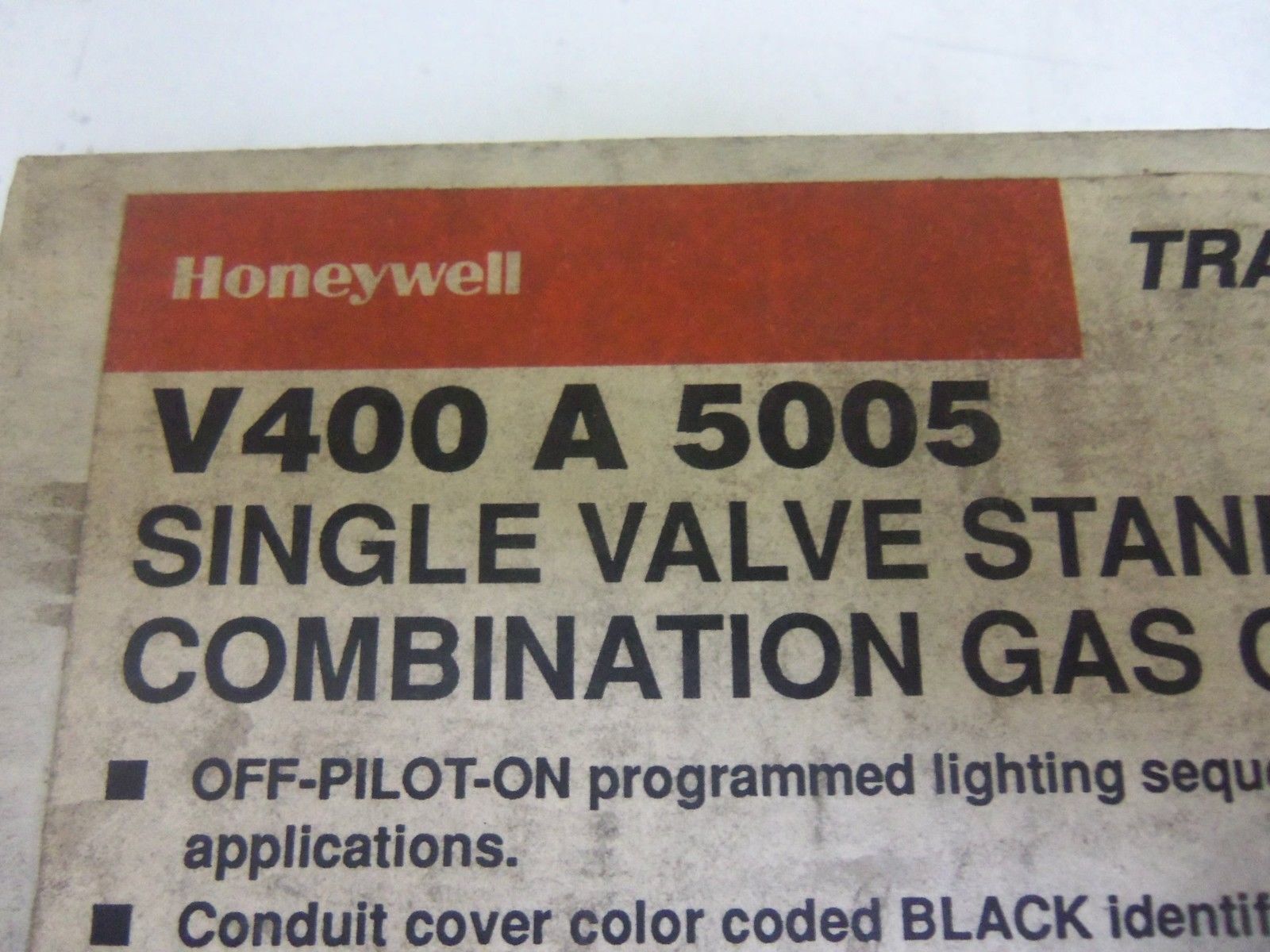 HONEYWELL V400A5005 *NEW IN BOX*