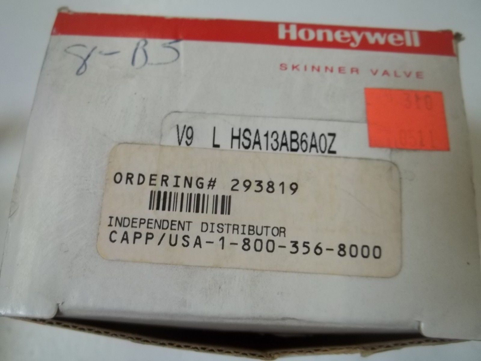 HONEYWELL V9LHSA13AB6A0Z SOLENOID VALVE *NEW IN BOX*