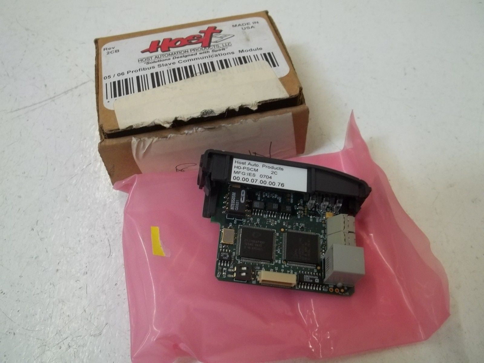 HOST H0-PSCM PROFIBUS SLAVE COMMUNICATION MODULE *NEW IN BOX*