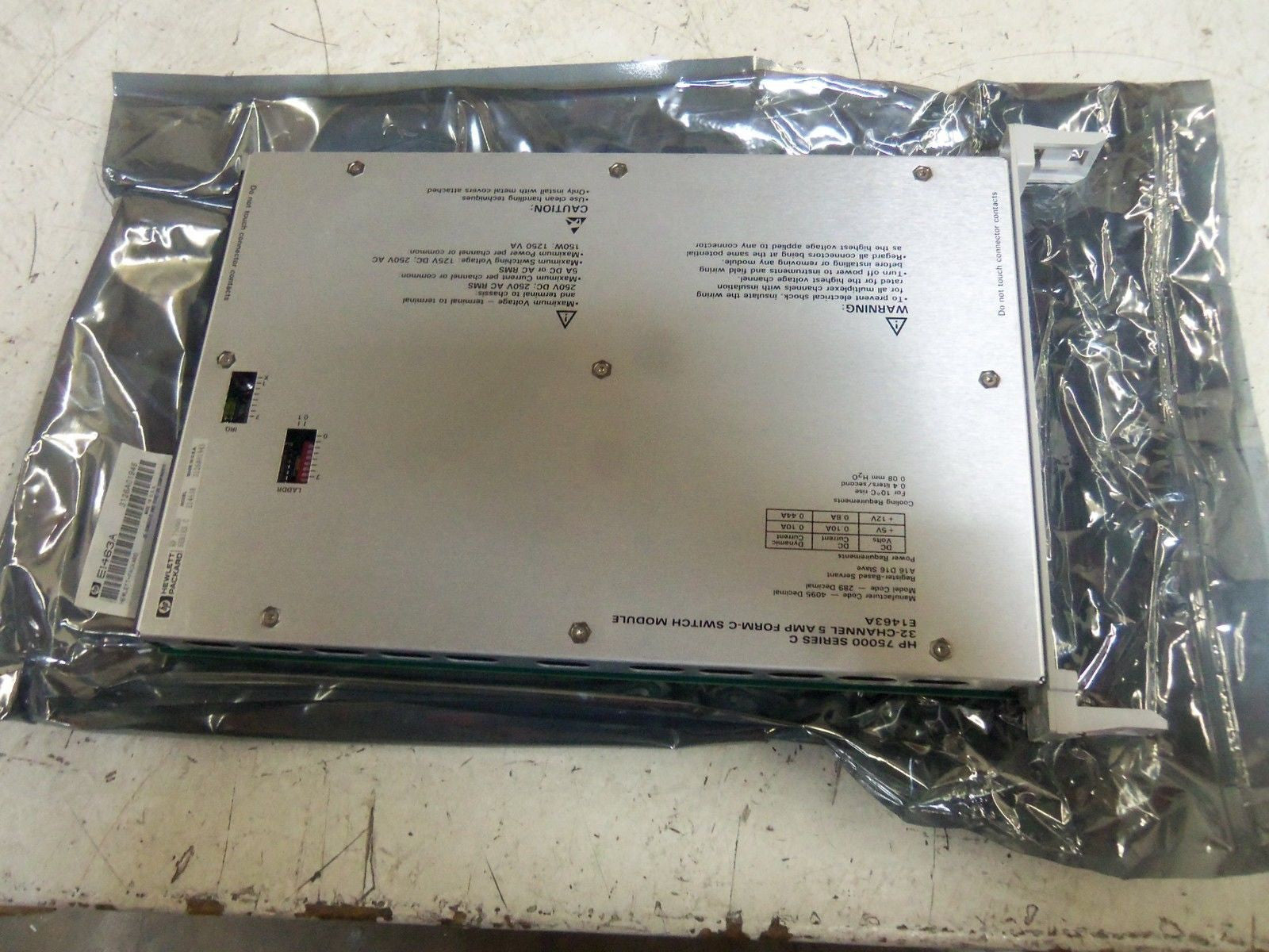 HP E1463A SWITCH MODULE *NEW IN BOX*