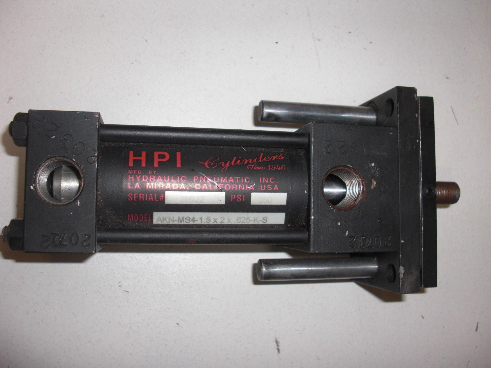HPI AKN-MS4-1.5X2X.625-KS *USED*