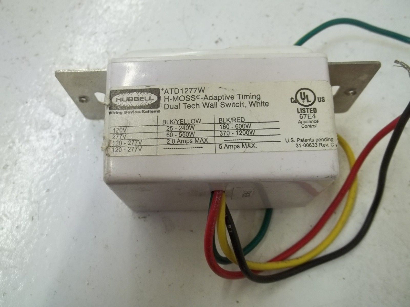 HUBBEL ATD1277W *USED*
