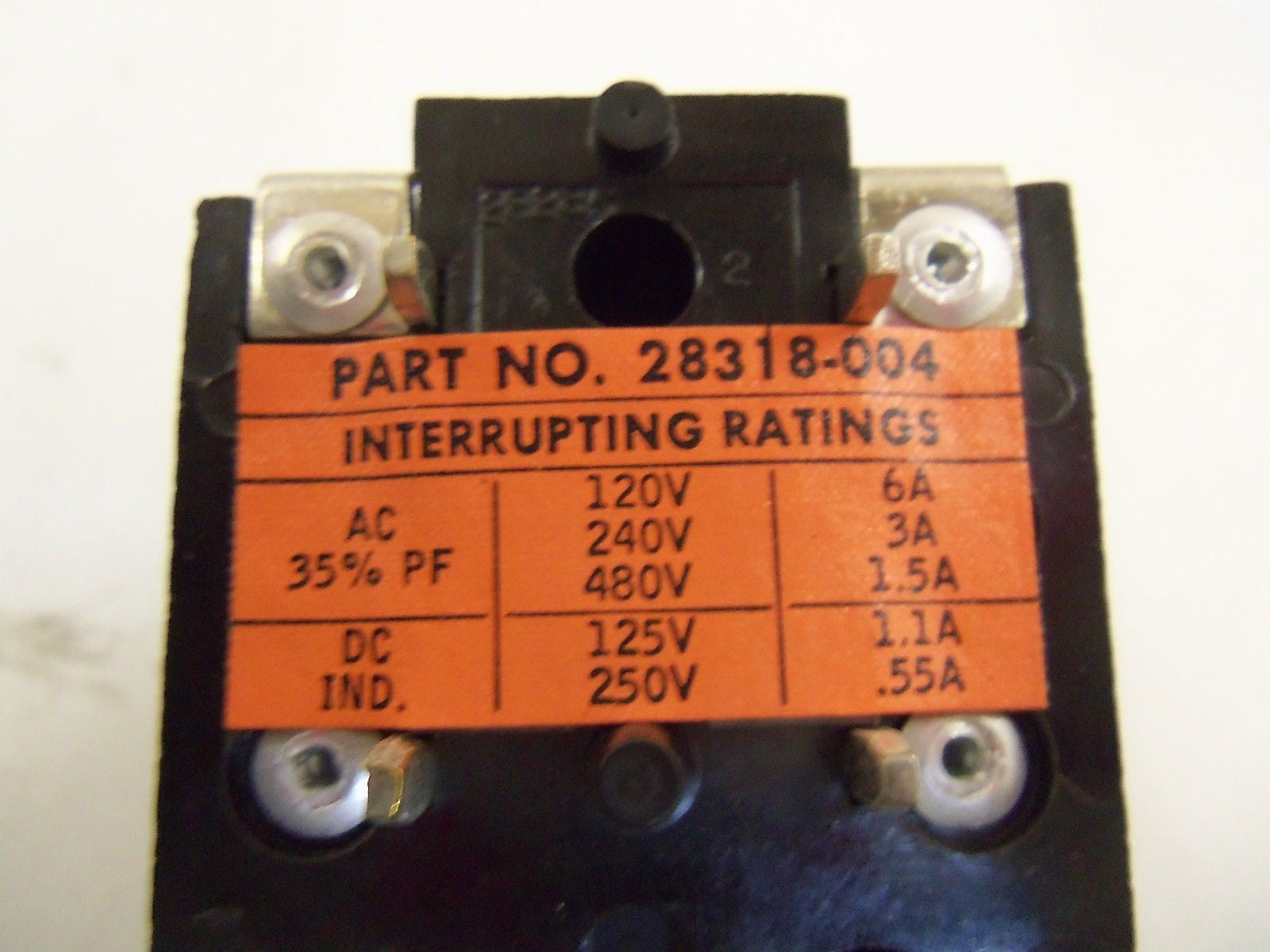 HUBBELL 28318-004 PUSH BUTTON INSERT *NEW IN BOX*