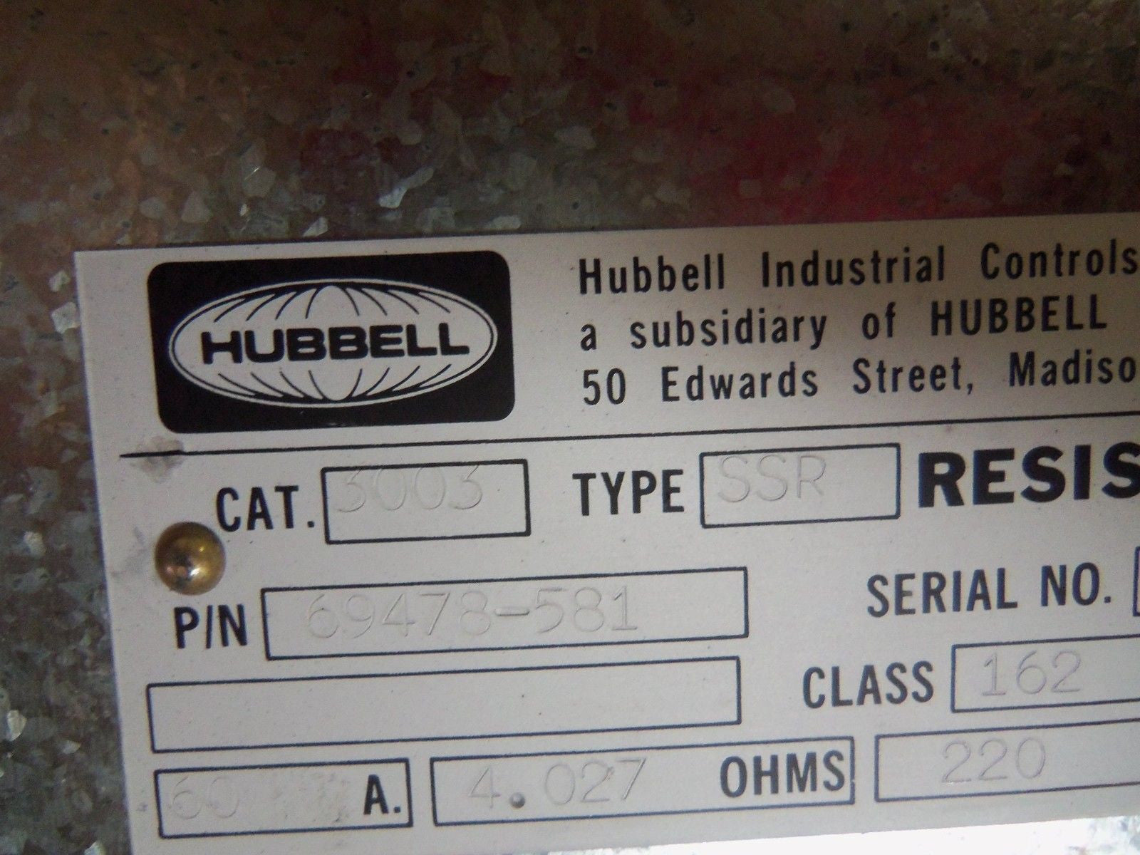 HUBBELL 3003 *USED*