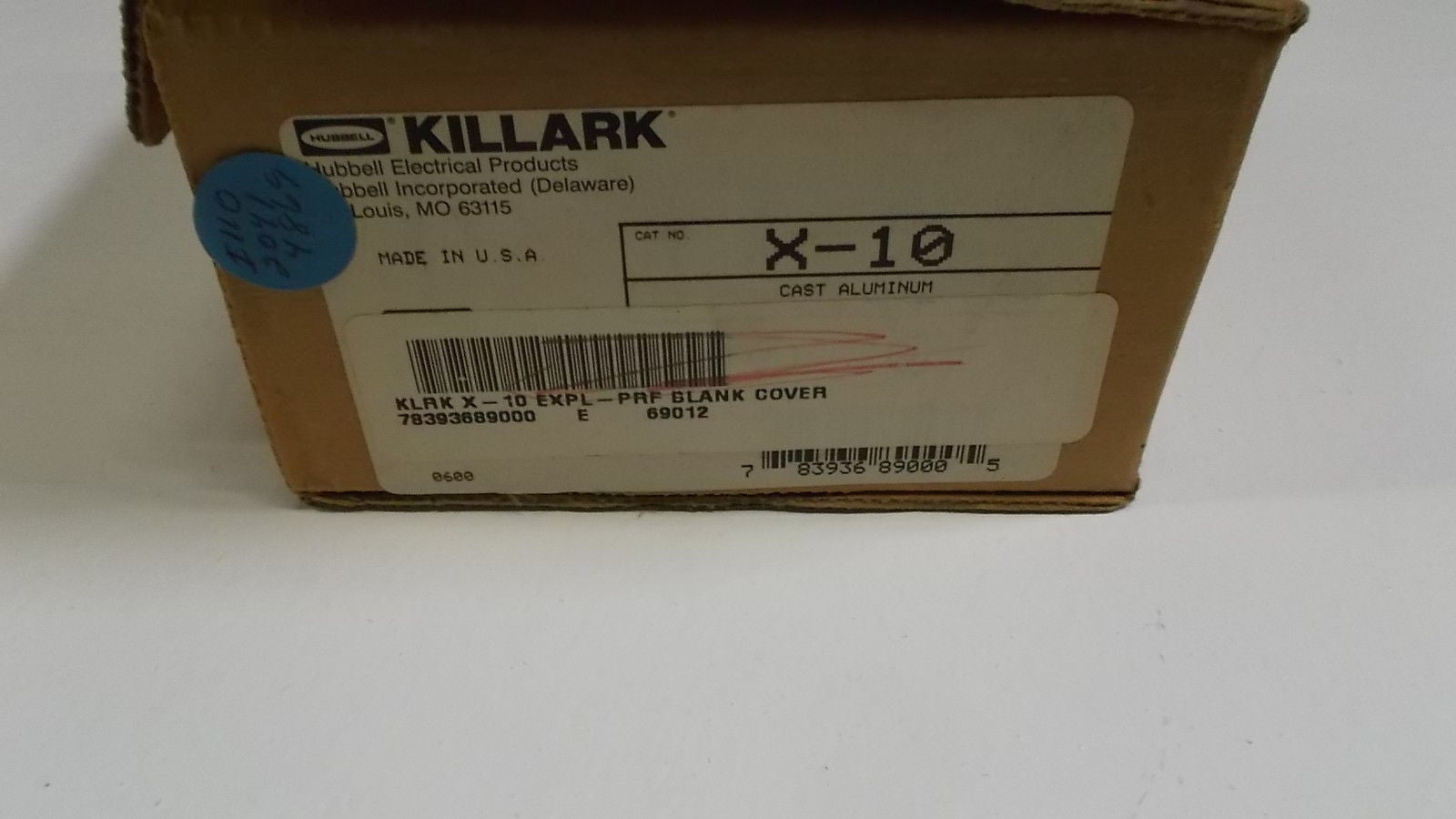HUBBELL ENCLOSURE X-10 *USED*