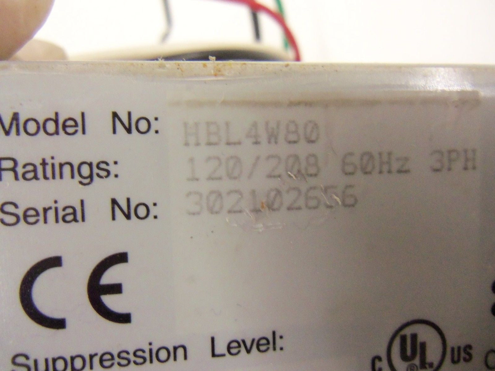 HUBBELL HBL4W80 *USED*