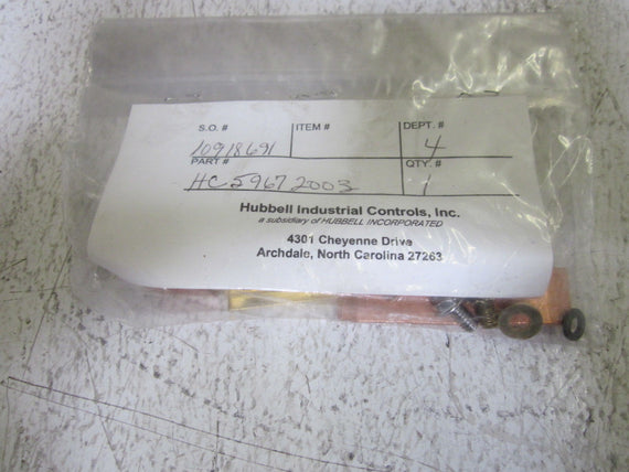 HUBBELL HC59672003 CONTACT KIT *NEW IN A BAG*