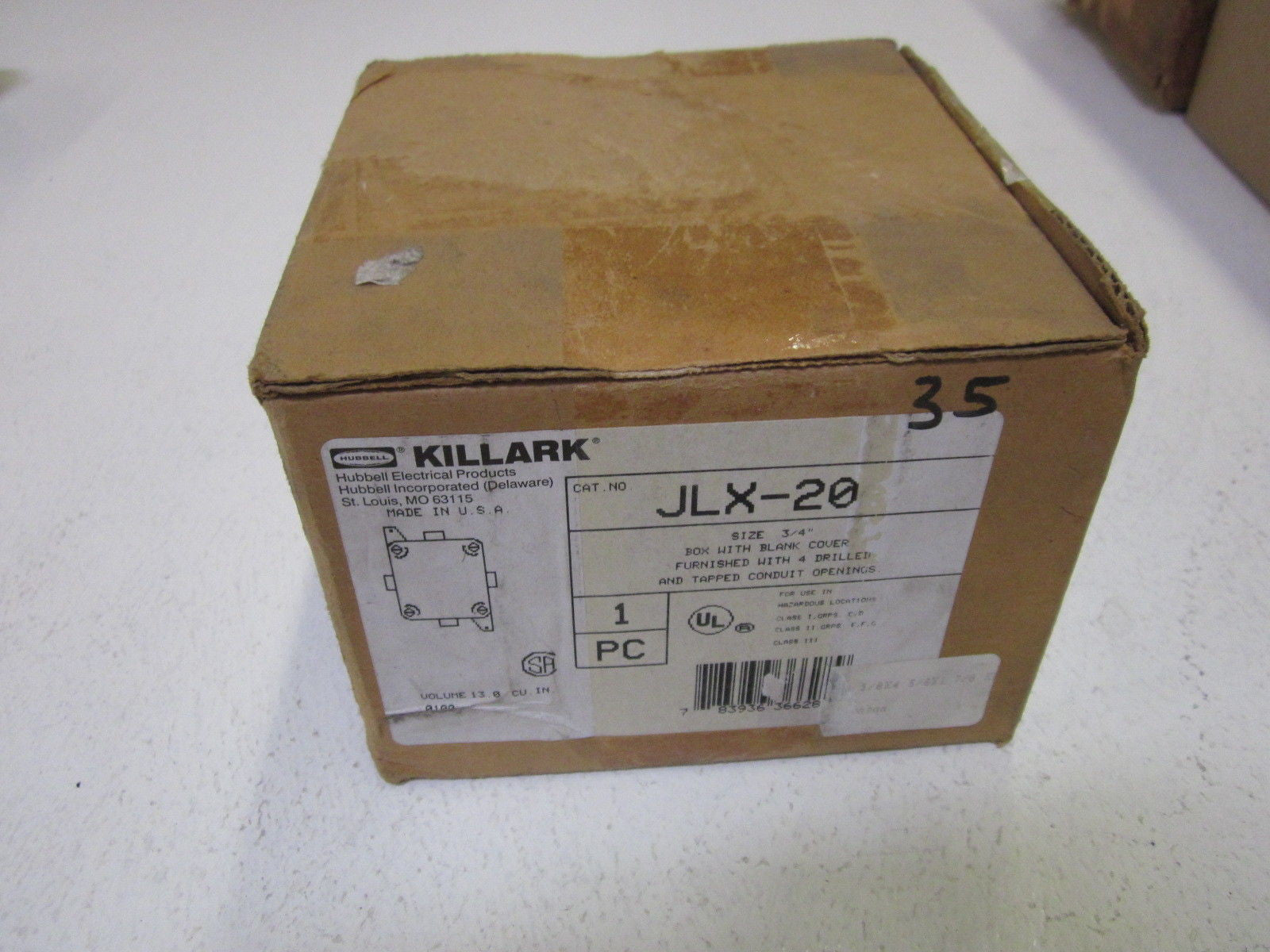 HUBBELL JLX-20 *NEW IN BOX*