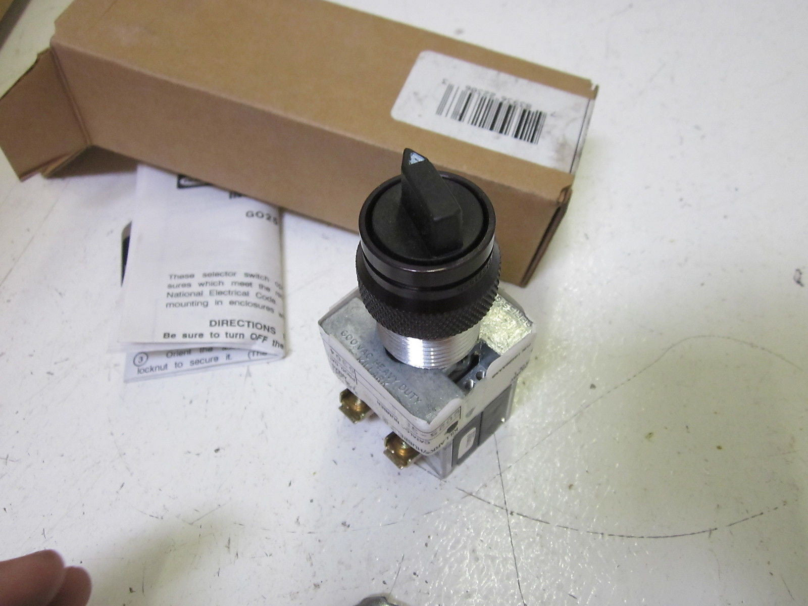HUBBELL KILLARK G025-3C3G EXPLOSION PROOF SELECTOR SWITCH *NEW IN BOX*