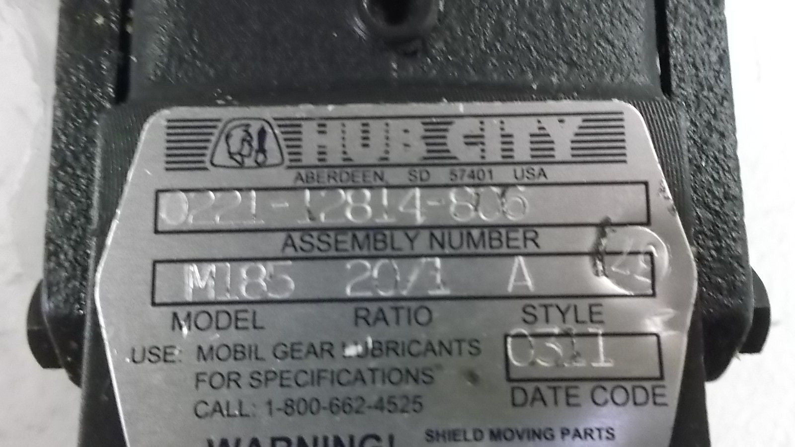 HUB CITY M185 GEAR REDUCER *NEW IN BOX*