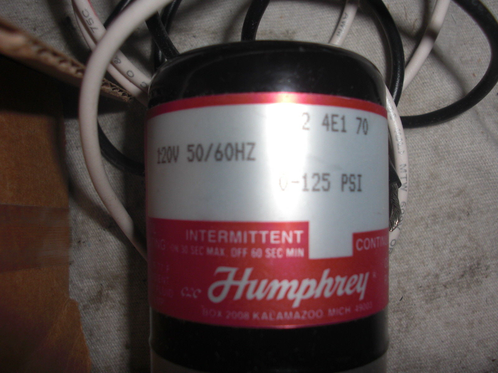 HUMPHREY 0624E1701205060 *NEW*