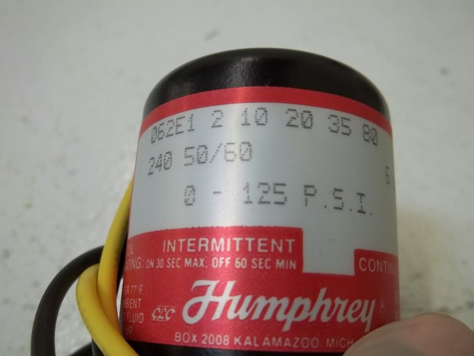 HUMPHREY 062E1210203580 *USED*