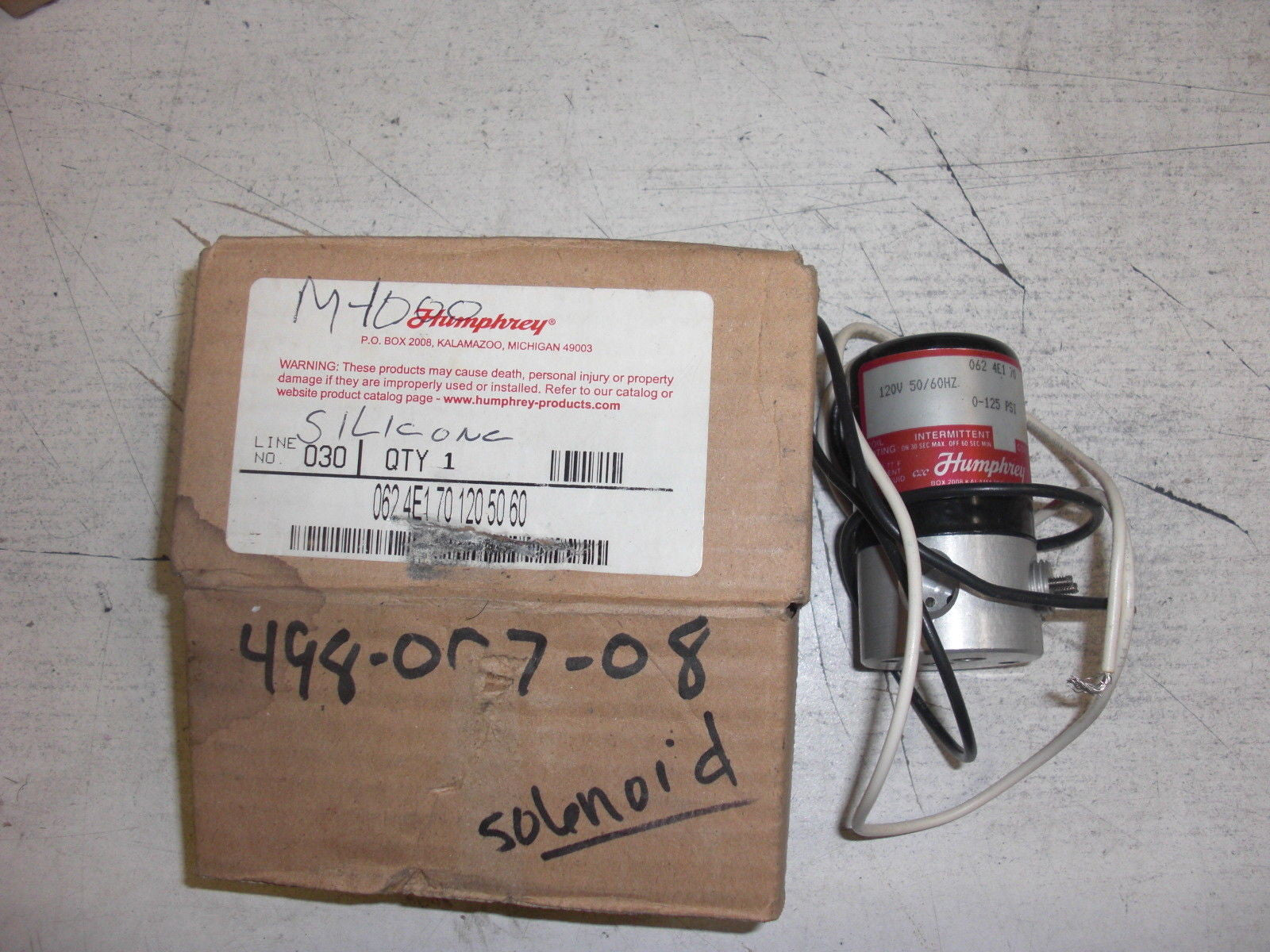 HUMPHREYS 062 4E170 *USED*
