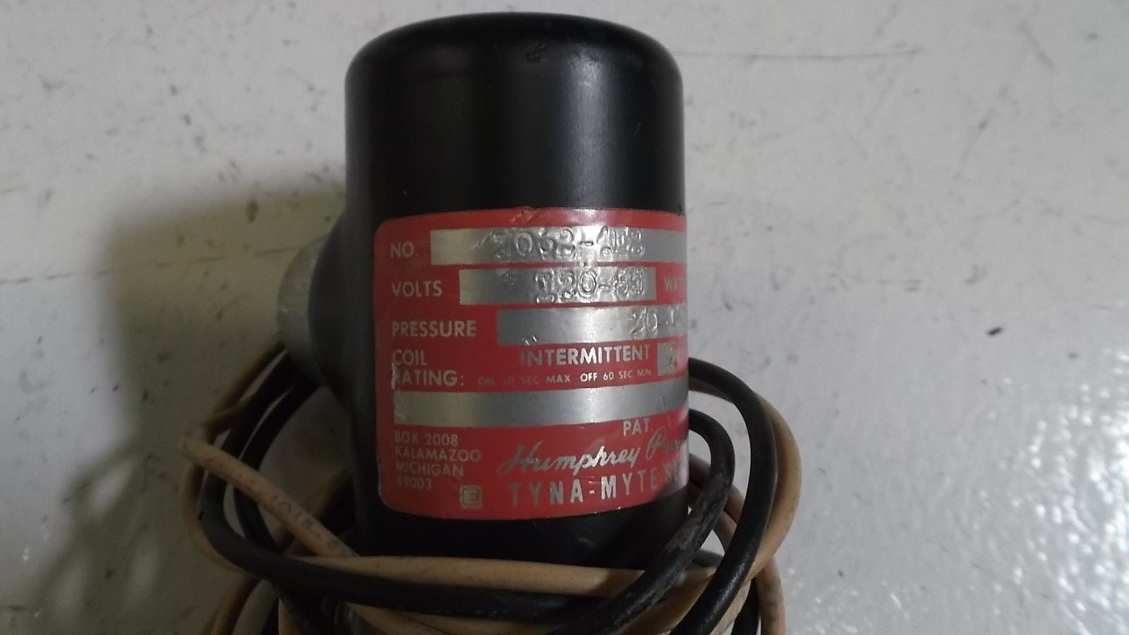 HUMPHREY T062-4E2 *USED*
