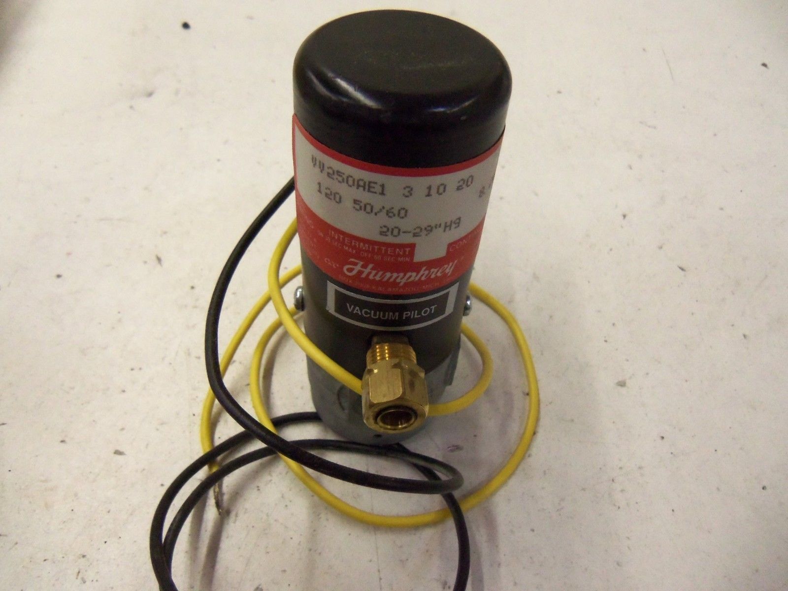 HUMPHREY VV250AE13 10 20 120 50 60 *NEW IN BOX*