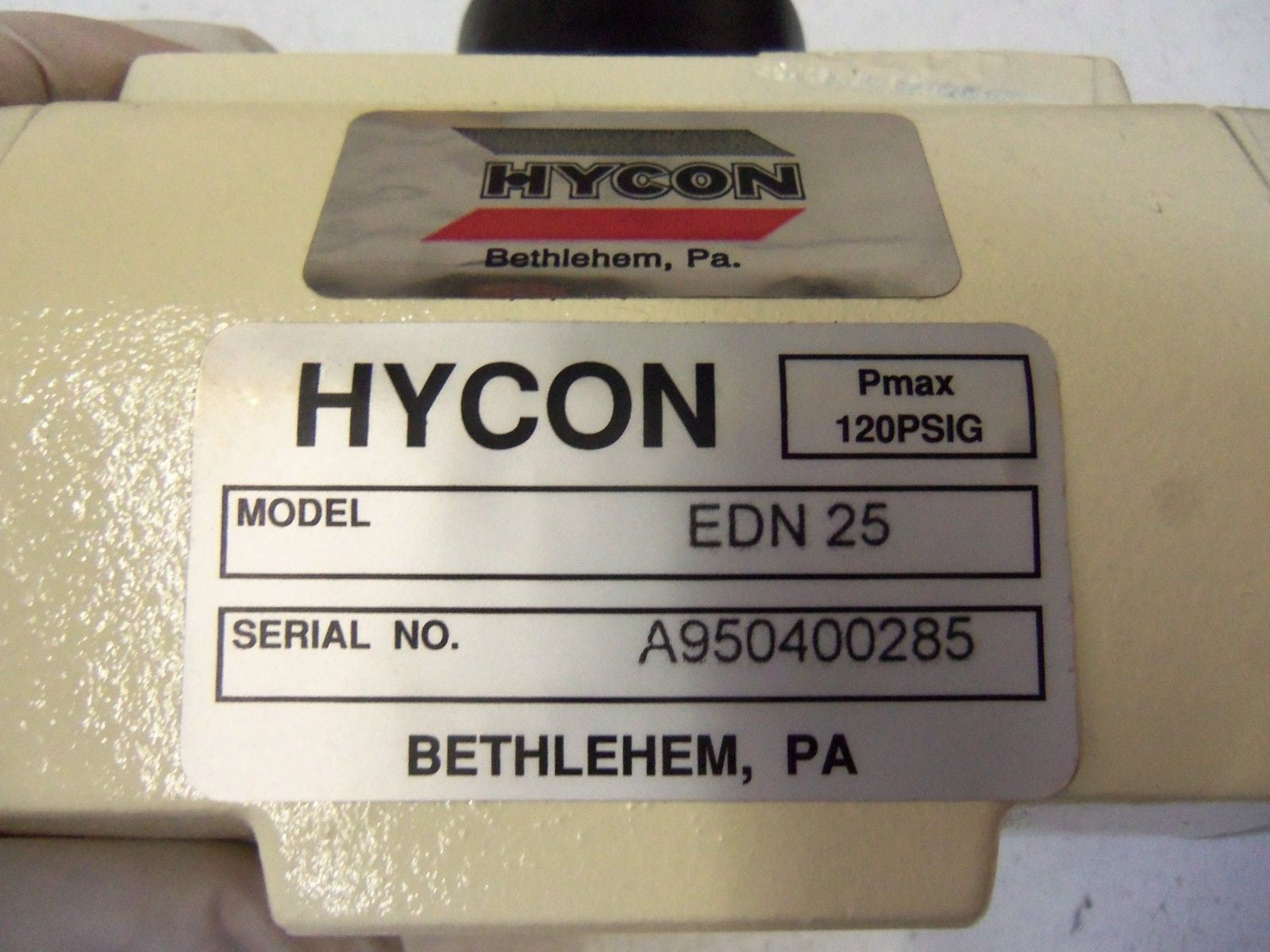 HYCON VALVE EDN-25 *NEW IN BOX*
