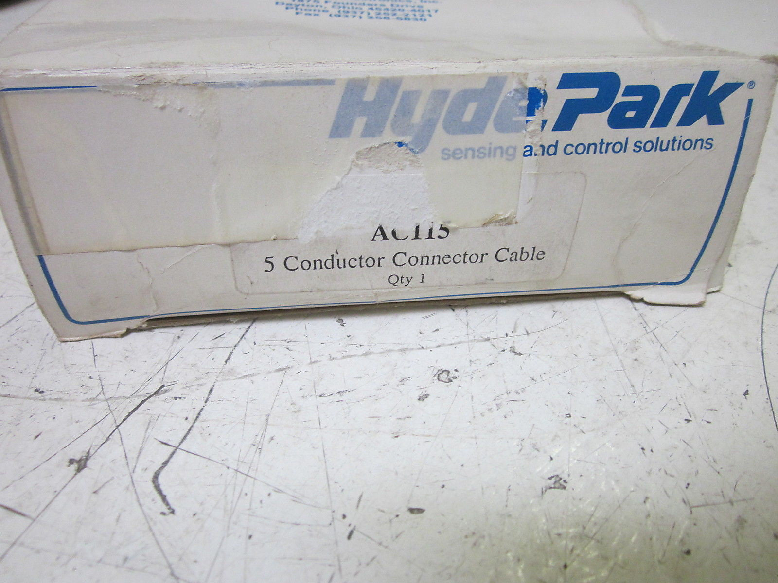 HYDE PARK AC115 5-CONDUCTOR CONNECTOR CABLE 300V *NEW IN BOX*