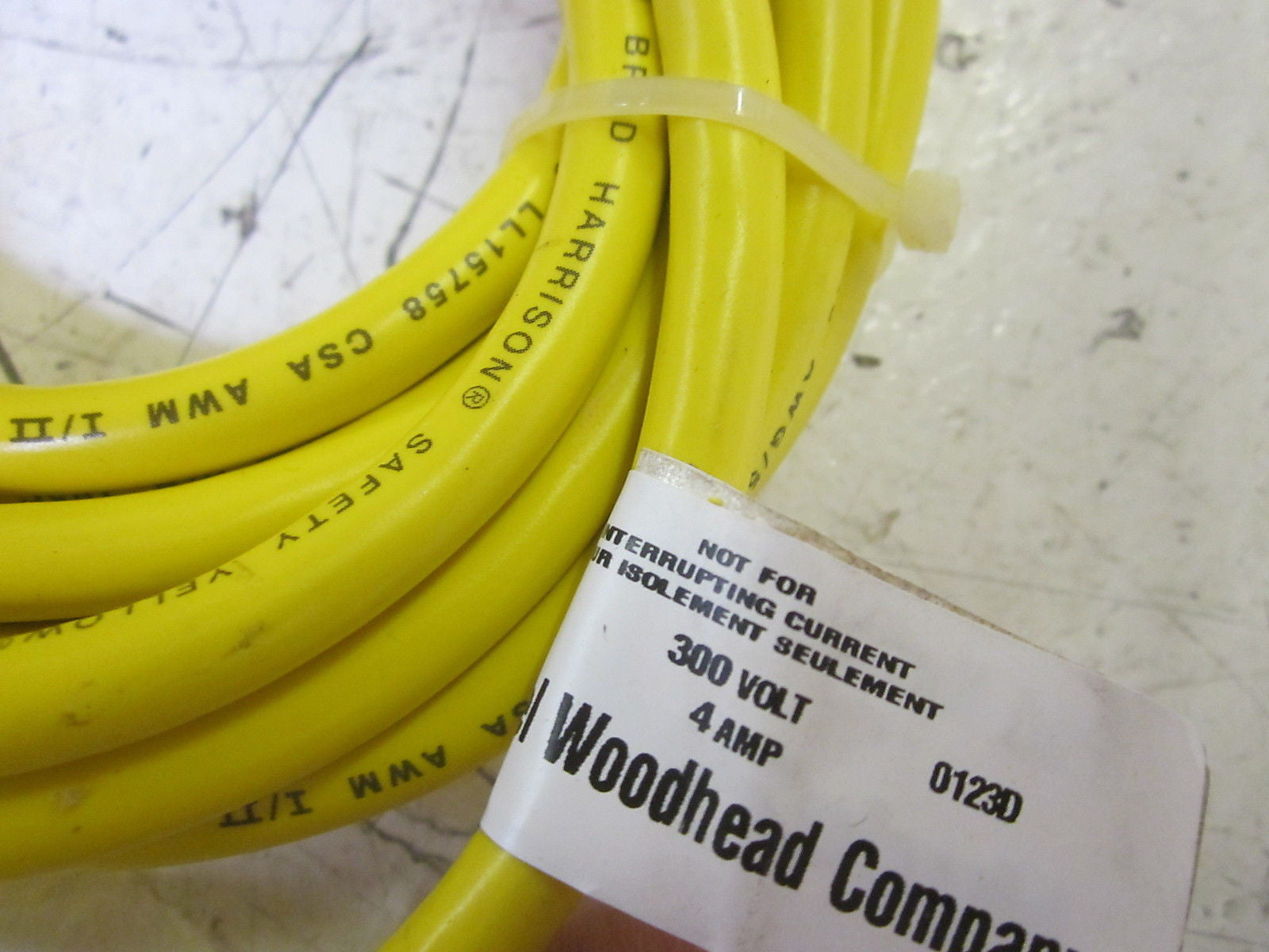 HYDE PARK AC115 5-CONDUCTOR CONNECTOR CABLE 300V *NEW IN BOX*
