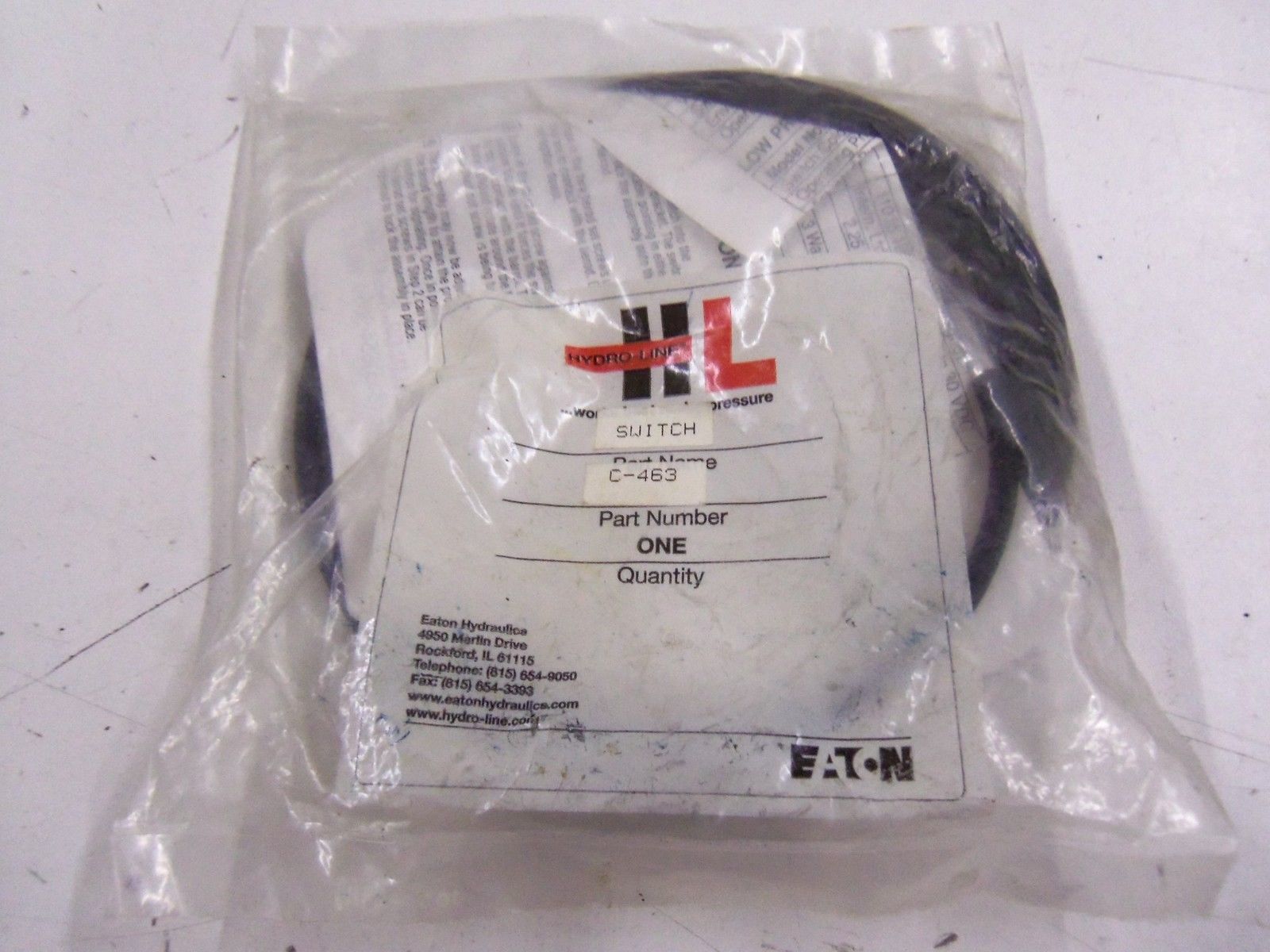 HYDRO-LINE C-463 *NEW IN BAG*