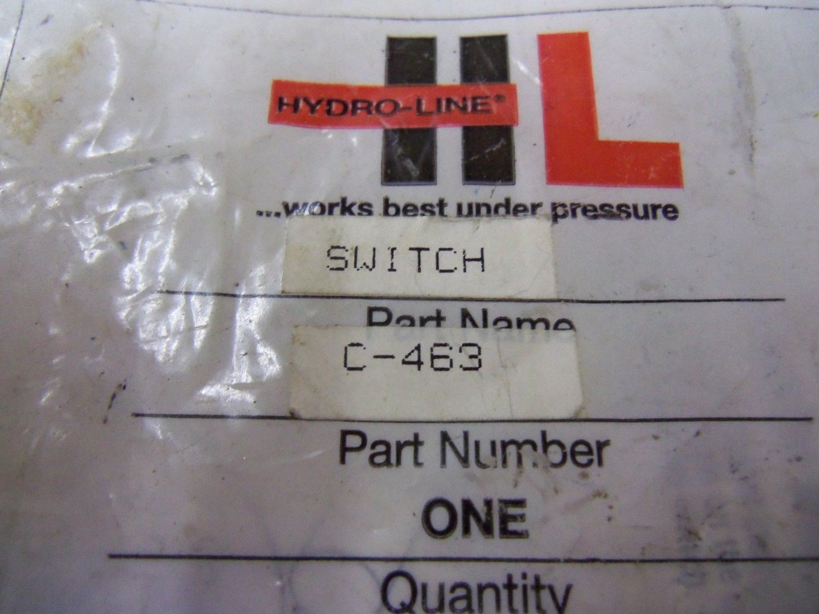 HYDRO-LINE C-463 *NEW IN FACTORY BAG*