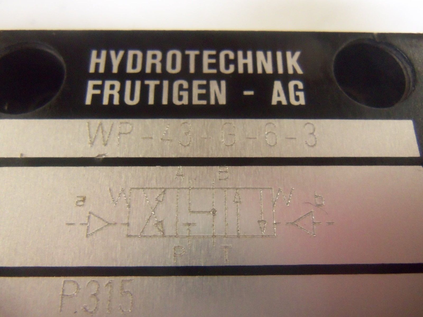 HYDROTECHNIK WP-43-G-6-3 *NEW NO BOX*