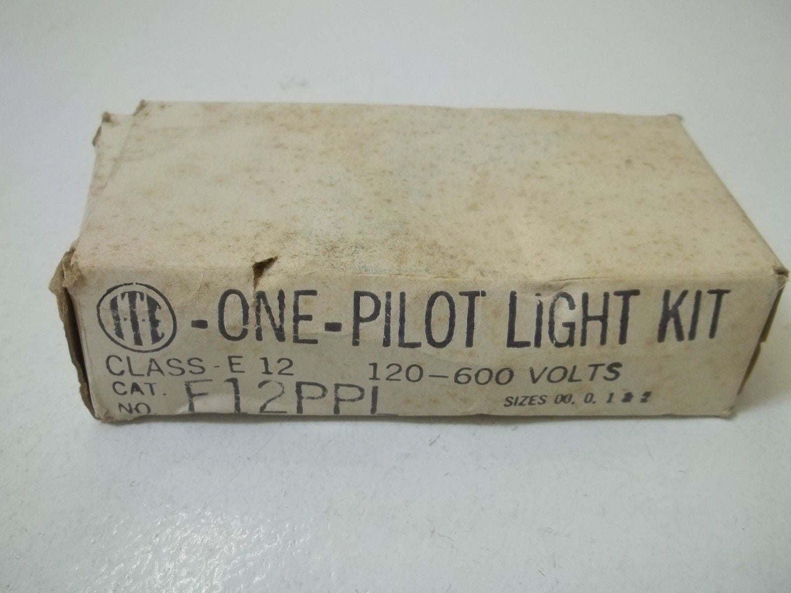 I-T-E E12PPL ONE-PILOT LIGHT KIT CLASS E 12 120-600VOLTS *NEW IN BOX*