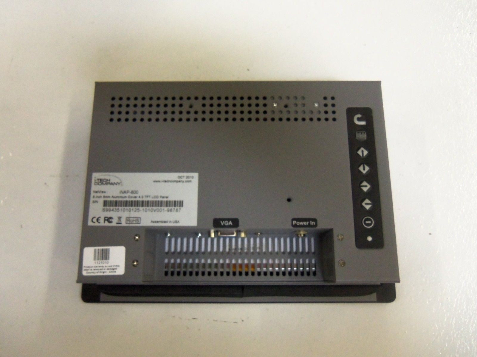 I-TECH COMPANY iNAP-800 DISPLAY *NEW IN BOX*