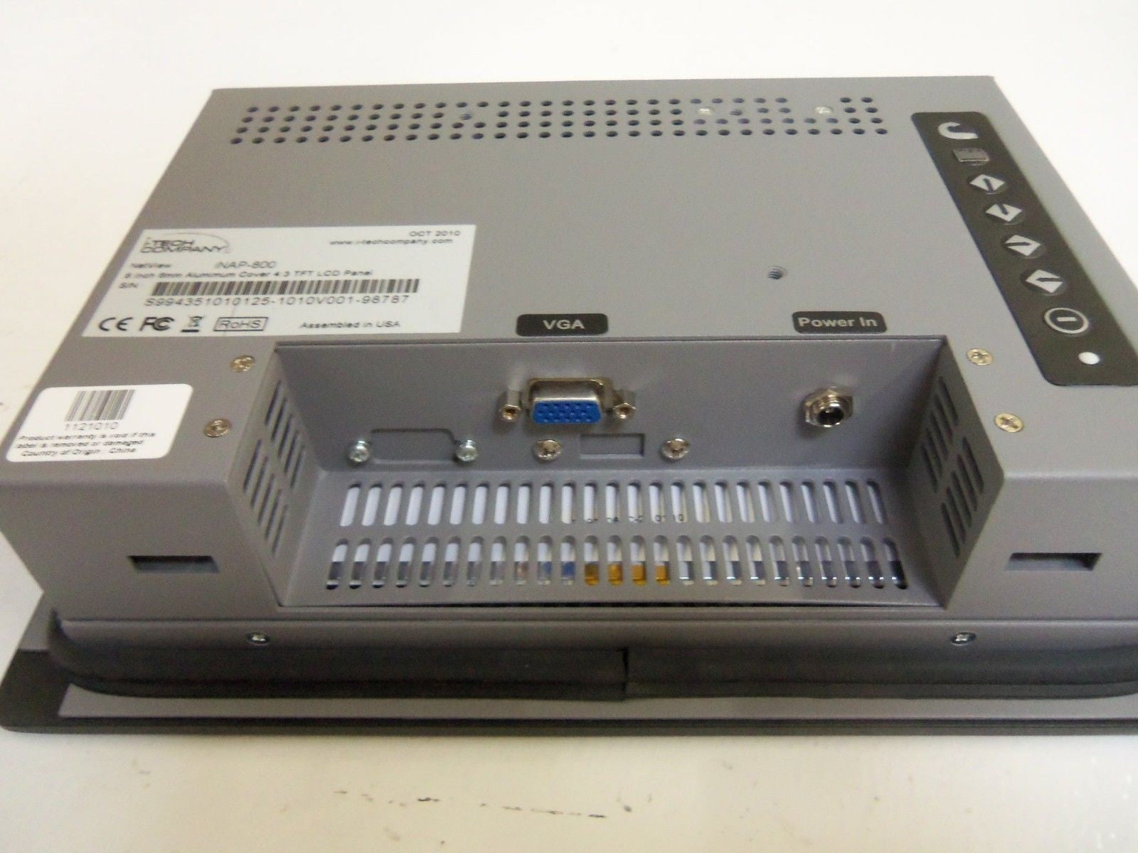 I-TECH COMPANY iNAP-800 DISPLAY *NEW IN BOX*