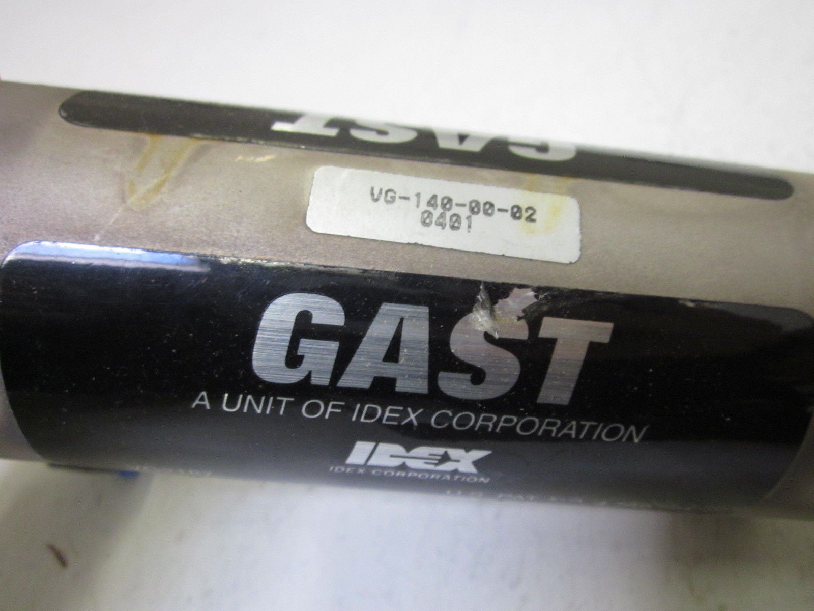 GAST IDEX VG-140-00-02 VACUUM GENERATOR *USED*
