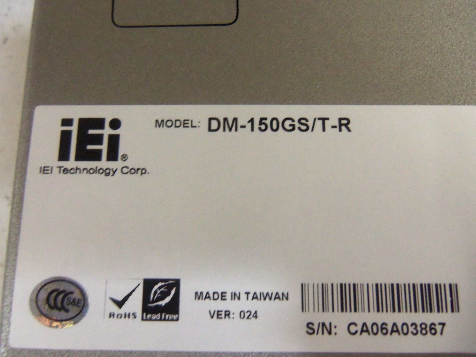 IEI DM-150GS/T-R *NEW NO BOX*
