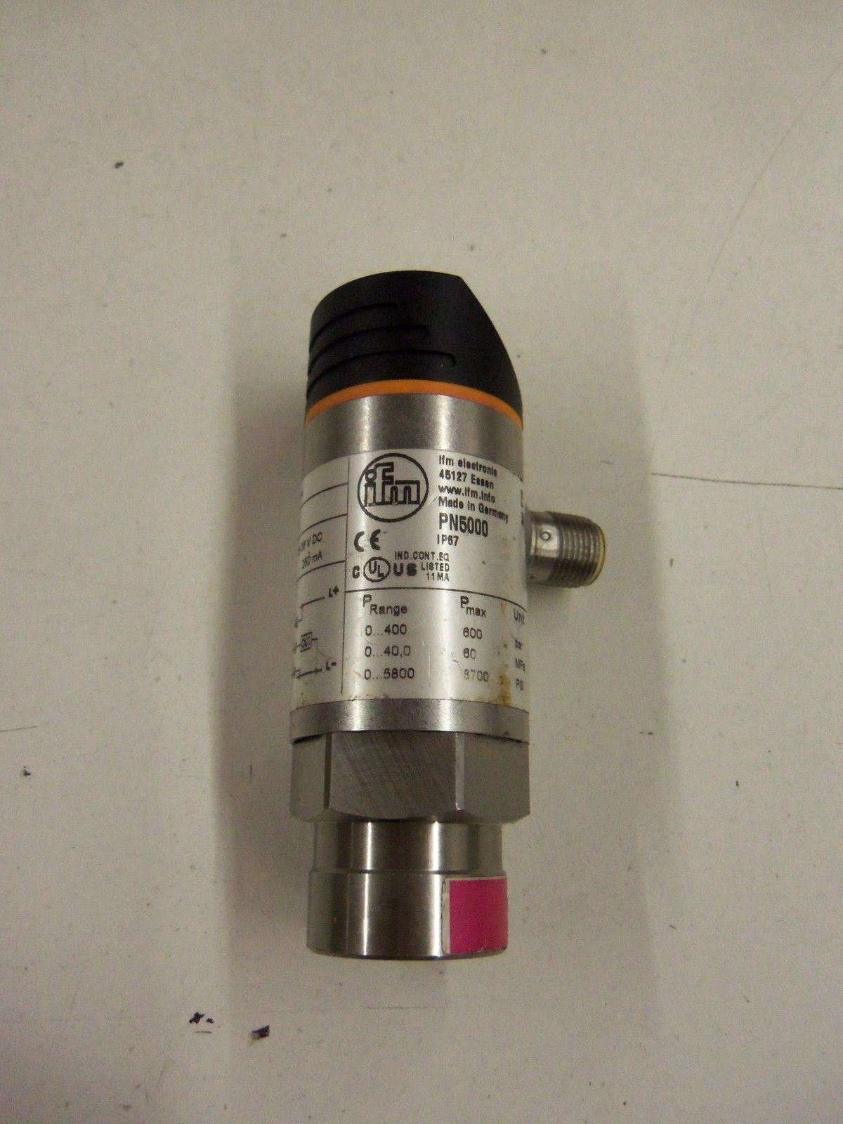 IFM ELECTRIC PN5000 *USED*