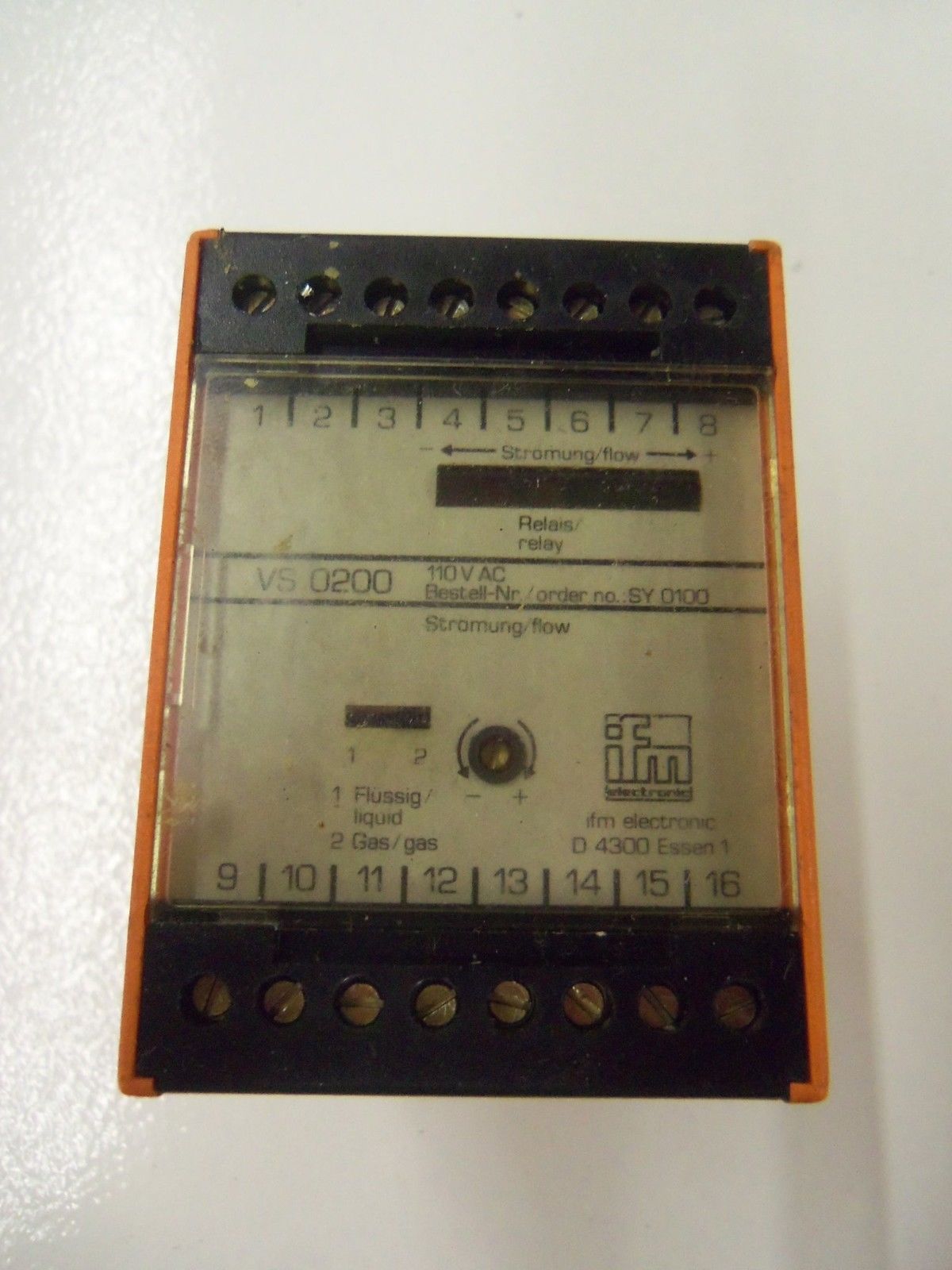 IFM ELECTRIC SY0100 *USED*