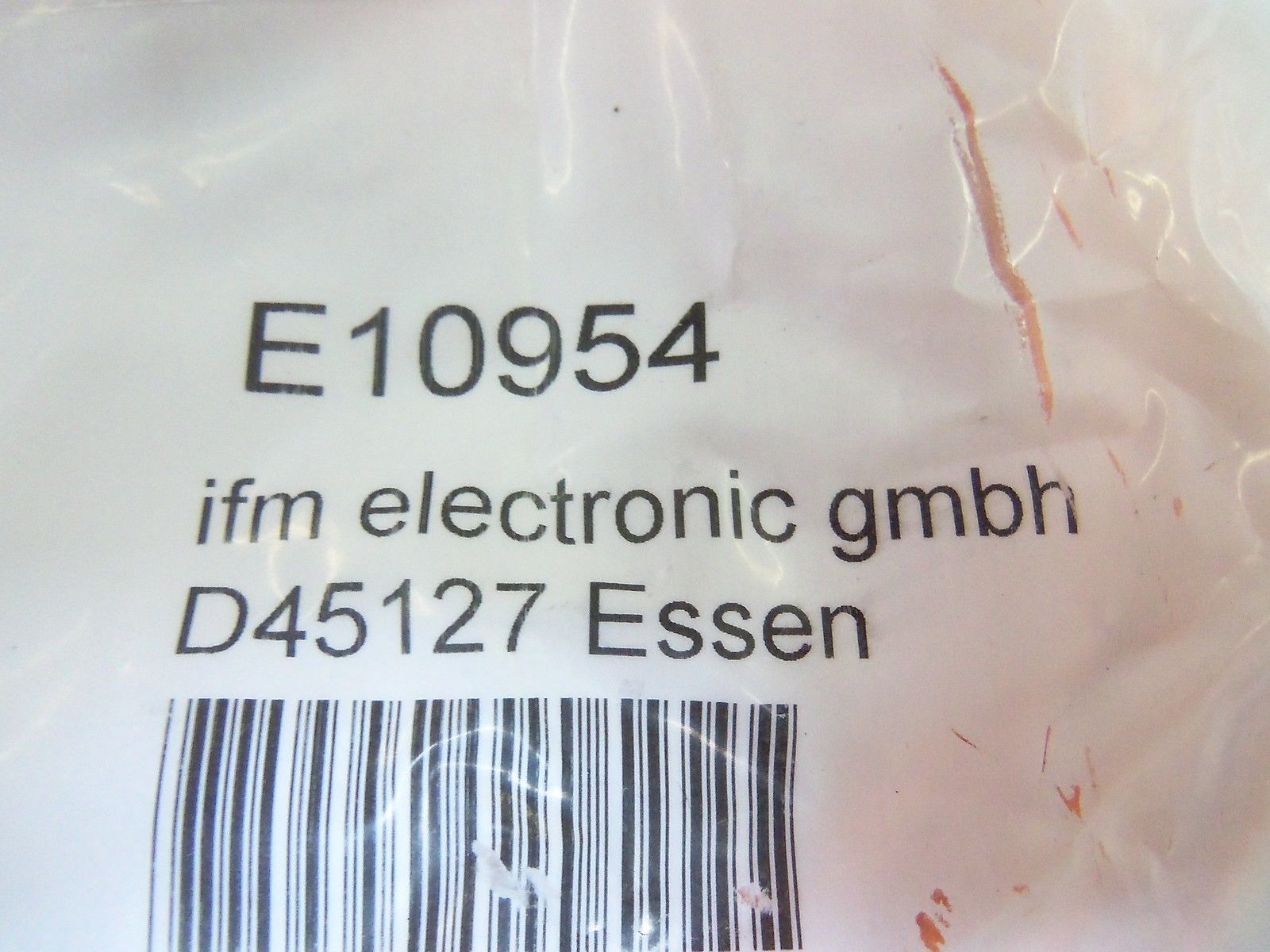 IFM ELECTRONIC E10954 *NEW IN FACTORY BAG*