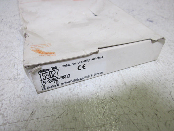 IFM ELECTRONIC IS5027 PROXIMITY SWITCH *NEW IN BOX*